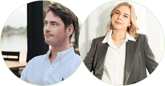 Thomas Vervik og Iryna Mohylenko